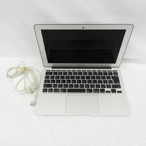 【中古品】Apple アップル ノートパソコン MacBook Air 2013 11インチ A1465 シルバー corei5/1.4GHz/4GB/SSD128GB 11504419 0305