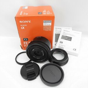 【中古品】SONY ソニー カメラレンズ 単焦点レンズ SEL50F25G FE 50ｍｍ F2.5 G 11512450 0302