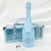 【未開栓】ANGEL エンジェル ドゥミセック ブルー シャンパン 750ml 12.5% ケース付 11504879 0302_画像1