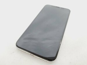 1円～【中古品】au by KDDI スマートフォン Apple iPhone X 64GB MQAY2J/A シルバー 判定○ ※SIMロック解除済み 933116091 0203