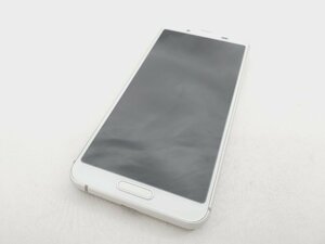 1円～【中古品】au by KDDI エーユー スマートフォン SHARP AQUOS sense3 SHV45 シルバー ○※SIMロック解除済 894102382 0220