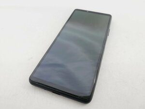 1円～【中古品】docomo ドコモ スマートフォン SONY Xperia 10 III SO-52B ブラック 判定○ ※SIMロック解除済み 11507009 0222