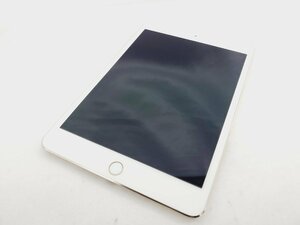 1円～【中古品】docomo ドコモ タブレット Apple iPad mini 第4世代 16GB MK712J/A ゴールド 判定○ ※SIMロック解除済 11504418 0222