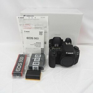 【中古品】Canon キャノン デジタル一眼レフカメラ EOS 90D ボディ ブラック 11497567 0208