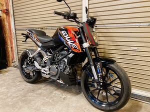 ☆即決関東配送料無料☆ KTM 200DUKE 200デューク　綺麗　関東以外も格安配送！東京都練馬区からの出品です。