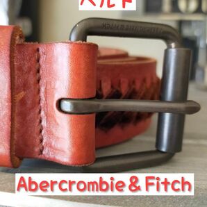 Abercrombie＆Fitch　レザーベルト　サイズМ