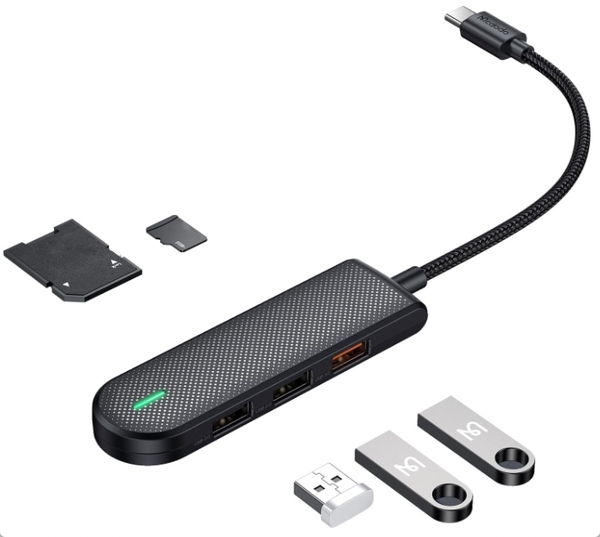 Mcdodo Type-C USB3.0 ハブ 5ポート USB-A*3 / SD＆TFカードスロット 新品 送料込み