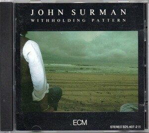 ★JOHN SURMAN/ジョン・サーマン★WITHHOLDING PATTERN★ECM 西独盤・西ドイツ盤