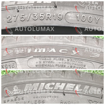 275/35R19 100Y Michelin PRIMACY 3 ZP 中古 サマータイヤ 1本のみ 送料無料 275/35/19 ミシュラン U3331.Q_画像3