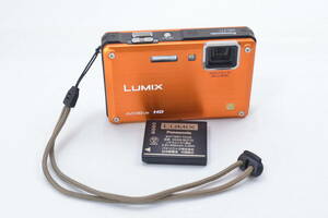 【ecoま】Panasonic LUMIX DMC-FT1 オレンジ コンパクトデジタルカメラ