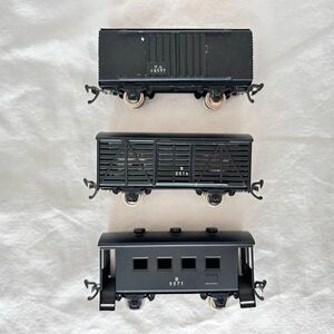 エンドウ HOゲージ 貨物列車 ヨ5000 カ3018 ワム 65562 3両まとめて 動作未確認 ジャンク品 貨車