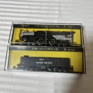 TOMY トミーナインスケール バックマン BACHMANN 4841 蒸気機関車 ユニオンパシフィック Nゲージ 2両セット 動作未確認 ジャンク 鉄道模型