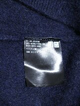 ユニクロ UNIQLO カシミヤ100％ 部分リブ タートル ニット_画像4