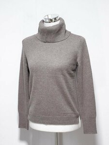 ユニクロ UNIQLO カシミヤ100％ 襟リブ オフタートル ニット