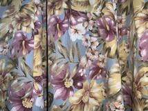 大きいサイズ　花柄のフレアスカート　レトロ　美品_画像2