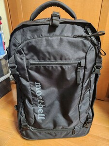 mont-bell モンベル ウィリーバッグ35 キャリーバッグ 黒 35L