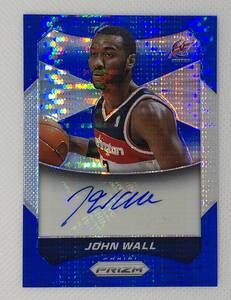 14-15 Panini Prizm Blue Pulsar Auto John Wall 149シリ