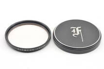 ★希少美品★ Olympus Front Metal Lens Cap 43mm + Filter オリンパス メタル レンズキャップ フィルター ◆570_画像1