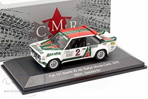 CMR 1/43 FIAT 131 ABARTH フィアット アバルト アリタリア N 24th ラリー モンテカルロ 1978年 ミニカー