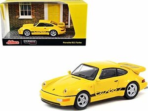 Tarmac Works ターマックワークス x シュコー ポルシェ 911 ターボ イエロー 1/64 ミニカー