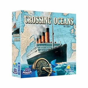 ボードゲーム Crossing Oceans 経済テーマボードゲーム 19世紀海上戦略ボードゲーム 輸入版 日本語説明書なし