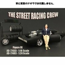 American Diorama ストリートレーシング III Street Racing フィギュア 男性 ジオラマ 1/24_画像6