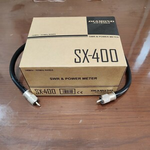 DIAMOND SX-400 SWR計 140〜525MHz DIAMOND ダミーロード DL50A セット 超美品 8G中継ケーブル付き.