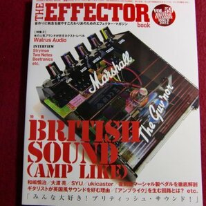 ■The EFFECTOR BOOK Vol.59/エフェクター/ブリティッシュ・サウンドの画像1