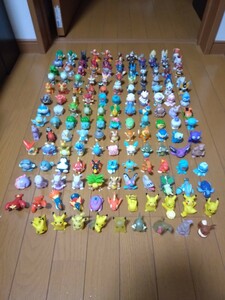 ポケモン フィギュア 初期~ 指人形 152体 クリア含む まとめて ポケモンキッズ ピカチュウ