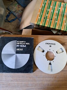 PIONEER パイオニア オープンリールテープ メタルリール アルミ製 PR-100 267mm 10号