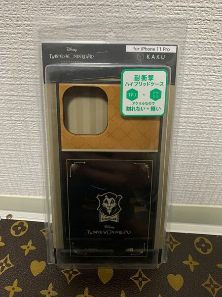 Disney TWISTED-WONDERLAND iPhone11proブラックスマホケース　iPhoneケース