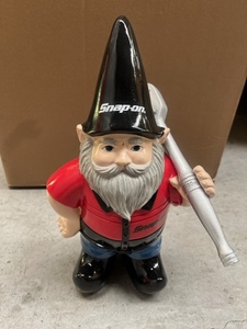  snap-on Tools 限定 Gnome 妖精 人形 置物 グッズ コレクション ロゴ スナップオン レア ノーム 工具 飾り フィギュア 未使用