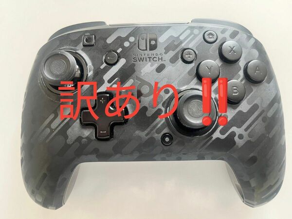 【ジャンク品】 公式ライセンス品 PDP faceoff ワイヤレス 黒