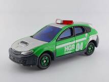 稀少トミカ スバル インプレッサ ハイパーグリーンレンジャー シグナルスキャナー HGR04 2013年　《ミニカー 車 レア まとめ 大量 セット》_画像1