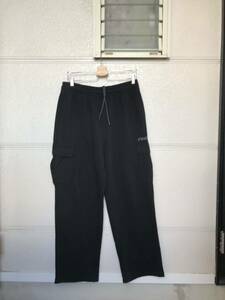 00s Y2K AND1 sweat .... wide cargo pants L black black B series and one basketball Roo z hip-hop sweat pants 