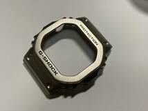 極美品　純正 カスタム　半ツヤ　サンドブラスト仕上 CASIO　カシオ　G-SHOCK　Gショック メタル　GMW-B5000D-1JF　ケース・ブレス_画像4