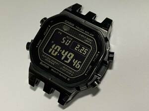 極美品　保証書　国内タグ付　純正　CASIO　カシオ　G-SHOCK　Gショック　メタル　GMW-B5000GD-1JF　ヘッドのみ　タフソーラー　電波時計