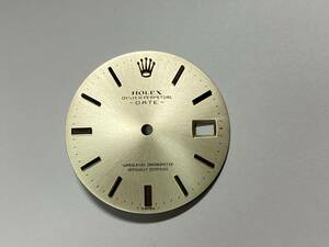 １９７０年代　美品純正　ROLEX ロレックス　オイスターパーペチュアルデイト　１５００　　１５０１　　シルバー文字盤　針セット