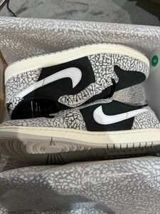 Nike Air Jordan 1 Retro Low OG "Black Cement" 新品未使用