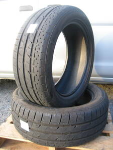 中古タイヤ　235/50R18　’21製　ブリジストン LUFT RVⅡ　２本組　7.5分山