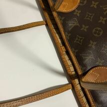 美品　LOUIS VUITTON ルイヴィトン モノグラム ネヴァーフルMM トートバッグ ブラウン _画像10