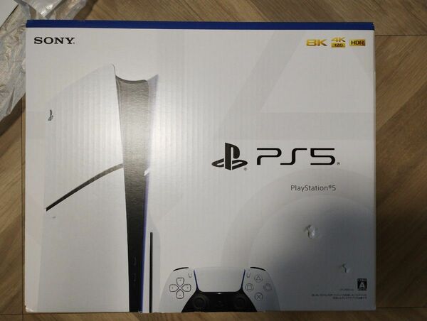 ［ほぼ新品］PS5 プレイステーション5 新型スリムPlayStation 5ディスクドライブ搭載型（CFI-2000A01）