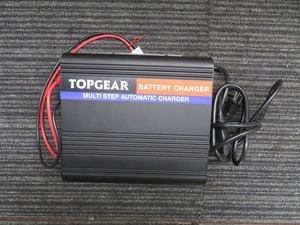 TOPGEAR　バッテリーチャージャー AC　1024P　100V　マルチステップオートマチックチャージャー ◎動作品
