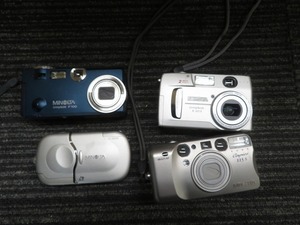 Z☆MINOLTA　ミノルタ E203　115S　DIMAGE　F100など デジカメ　4点まとめ売り　本体のみ