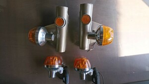 CB450 initial model front * rear turn signal, turn signal stay complete set 