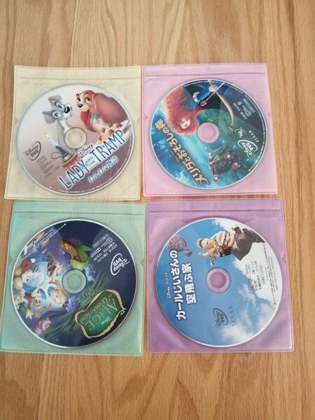 ディズニー　DVD 4点セット 国内正規品　未再生　このセットのみ