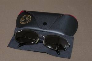 ★レイバン 偏光グラス RB8036 004/T3 59 ガンメタル Ray・Ban チタニウム サングラス