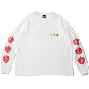 新品未使用　DEVILUSE　デビルユース　Stack Heart L/S T-shirts　WHITE-L