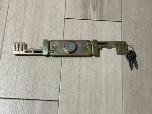 東洋シャッター　手動シャッター用　純正鍵　シリンダー　錠前　セット　 鍵2本付き　バランスシャッター　文化　日英　三和