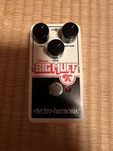 【1円スタート】Electro Harmonix 《エレクトロ・ハーモニクス》Nano Big Muff Pi ビッグマフ ファズ FUZZ